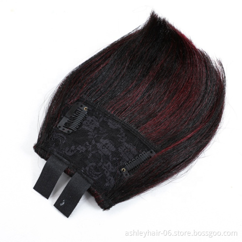 High Temperature Fiber Synthetic Chignon Elastic Bun Hair Extension Bang